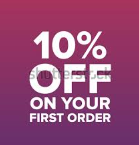 10% Off First Order